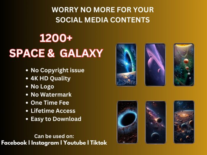 space and galaxy reel bundle